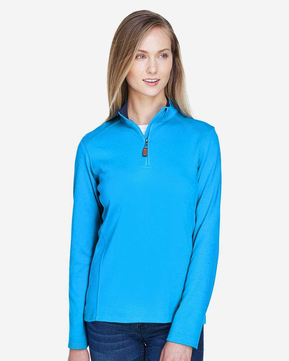 Devon & Jones Women's DRYTEC20™ Performance Quarter-Zip Pullover DG479W
