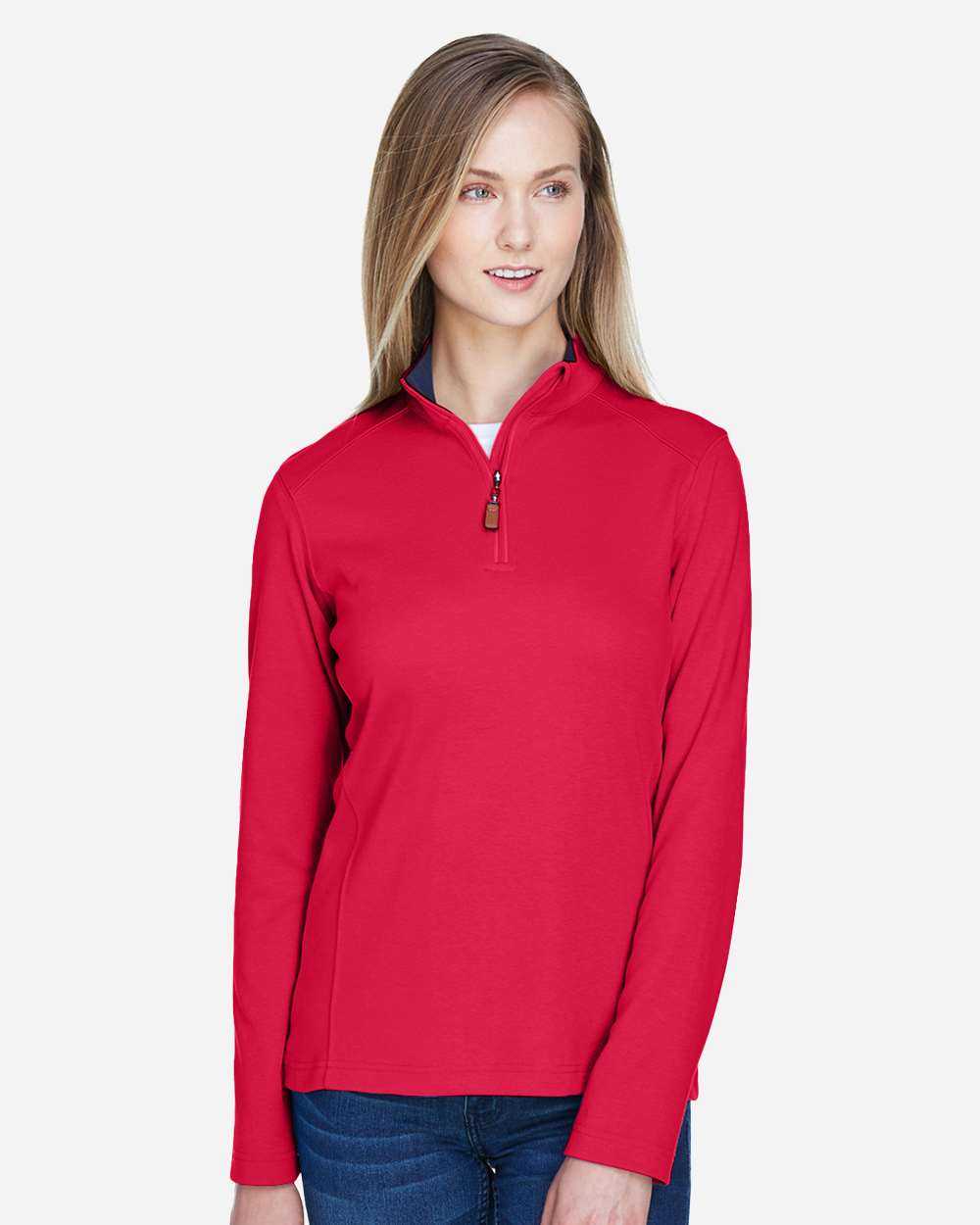 Devon & Jones Women's DRYTEC20™ Performance Quarter-Zip Pullover DG479W