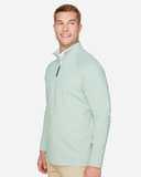 Devon & Jones CrownLux Performance® Clubhouse Micro-Stripe Quarter-Zip Pullover DG480