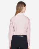 Women's Crown Collection® Micro Tattersall Woven Dress Shirt
