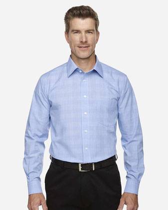 Crown Collection® Glen Plaid Woven Dress Shirt