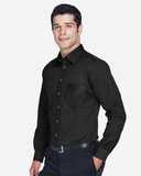 Devon & Jones Crown Collection® Solid Stretch Twill Woven Dress Shirt DG530