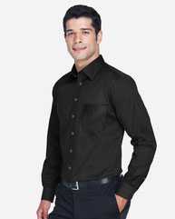 Crown Collection® Solid Stretch Twill Woven Dress Shirt