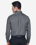 Crown Collection® Tall Solid Stretch Twill Woven Dress Shirt