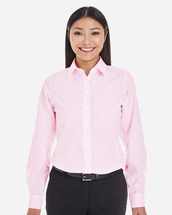 Women's Crown Collection® Striped Woven Dress Shirt