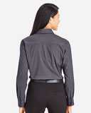 Devon & Jones Women's CrownLux Performance®&nbsp;Tonal Mini Check Woven Dress Shirt DG535W