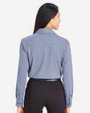 Devon & Jones Women's CrownLux Performance®&nbsp;Tonal Mini Check Woven Dress Shirt DG535W