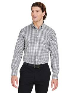 Devon & Jones CrownLux Performance® Gingham Dress Shirt DG536 Devon & Jones CrownLux Performance® Gingham Dress Shirt DG536