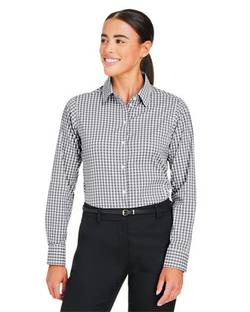 Devon & Jones Women's CrownLux Performance® Gingham Dress Shirt DG536W Devon & Jones Women's CrownLux Performance® Gingham Dress Shirt DG536W