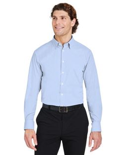 Devon & Jones CrownLux Performance® Microstripe Dress Shirt DG537 Devon & Jones CrownLux Performance® Microstripe Dress Shirt DG537