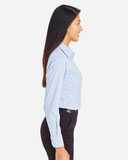 Devon & Jones Women's CrownLux Performance®&nbsp;Micro Windowpane Woven Dress Shirt DG540W