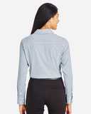 Devon & Jones Women's CrownLux Performance®&nbsp;Micro Windowpane Woven Dress Shirt DG540W