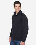 Devon & Jones Bristol Sweater Fleece Quarter-Zip Pullover DG792