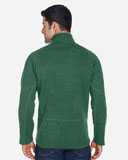 Devon & Jones Bristol Sweater Fleece Quarter-Zip Pullover DG792
