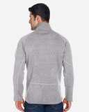 Devon & Jones Bristol Sweater Fleece Quarter-Zip Pullover DG792