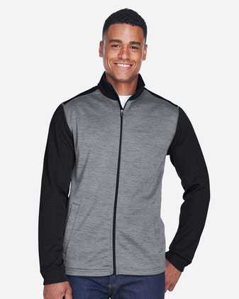 Newbury Colorblock Mélange Fleece Full-Zip jacket