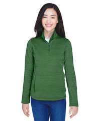 Women's Newbury Mélange Fleece Quarter-Zip Pullover