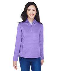 Women's Newbury Mélange Fleece Quarter-Zip Pullover