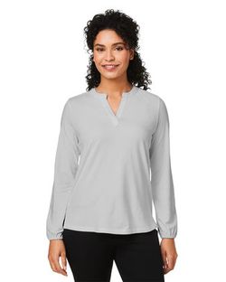 Women's Raleigh Half-Placket Knit Top Women's Raleigh Half-Placket Knit Top