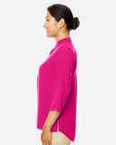 Women's Perfect Fit™  Three-Quarter Sleeve Crepe Tunic