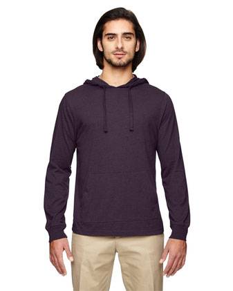 Econscious Eco Jersey Pullover Hooded Long Sleeve T-Shirt EC1085