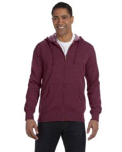 Econscious Heathered Full-Zip Hooded Sweatshirt EC5680 Econscious Heathered Full-Zip Hooded Sweatshirt EC5680