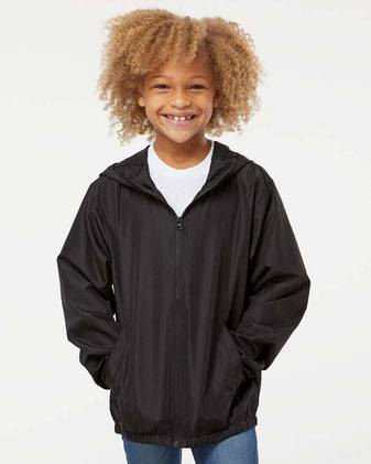 Youth Lightweight Windbreaker Full-Zip Jacket