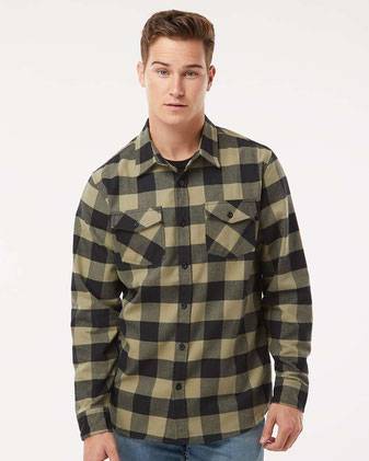 Independent Trading Co. Flannel Shirt EXP50F