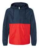 Lightweight Quarter-Zip Windbreaker Pullover Jacket