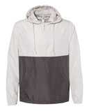 Independent Trading Co. Lightweight Quarter-Zip Windbreaker Pullover Jacket EXP54LWP
