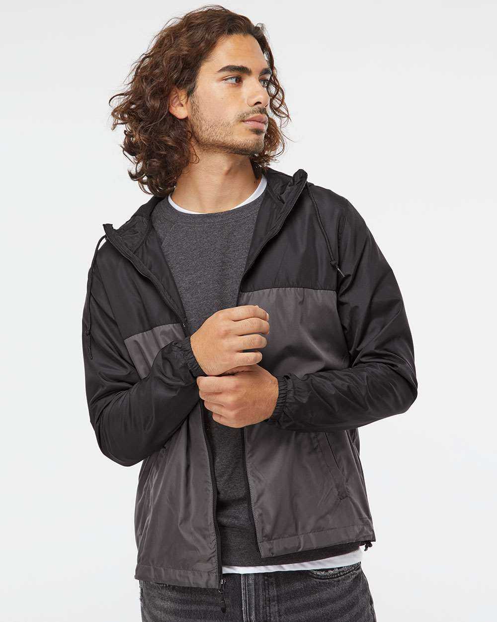 Independent Trading Co. Lightweight Windbreaker Full-Zip Jacket EXP54LWZ