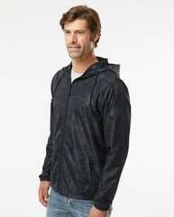 Lightweight Windbreaker Full-Zip Jacket