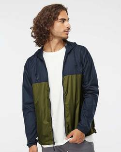 Independent Trading Co. Lightweight Windbreaker Full-Zip Jacket EXP54LWZ Independent Trading Co. Lightweight Windbreaker Full-Zip Jacket EXP54LWZ