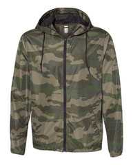 Lightweight Windbreaker Full-Zip Jacket