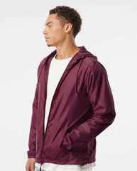 Lightweight Windbreaker Full-Zip Jacket