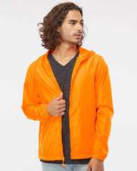 Lightweight Windbreaker Full-Zip Jacket