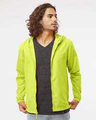 Lightweight Windbreaker Full-Zip Jacket