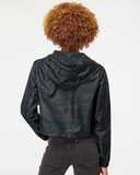 Women's Lightweight Quarter-Zip Pullover Crop Windbreaker