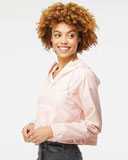 Women's Lightweight Quarter-Zip Pullover Crop Windbreaker