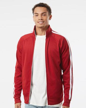 Lightweight Poly-Tech Full-Zip Track Jacket
