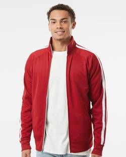 Lightweight Poly-Tech Full-Zip Track Jacket Lightweight Poly-Tech Full-Zip Track Jacket