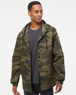 Water-Resistant Hooded Windbreaker Water-Resistant Hooded Windbreaker