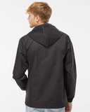 Water-Resistant Hooded Windbreaker