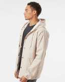 Water-Resistant Hooded Windbreaker
