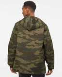 Water-Resistant Hooded Windbreaker