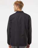 Independent Trading Co. Water-Resistant Windbreaker Coach’s Jacket EXP99CNB