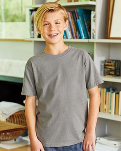 ComfortWash by Hanes Garment Dyed Youth Short Sleeve T-Shirt GDH175 ComfortWash by Hanes Garment Dyed Youth Short Sleeve T-Shirt GDH175