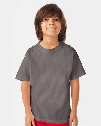 ComfortWash by Hanes Garment Dyed Youth Short Sleeve T-Shirt GDH175