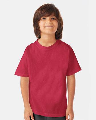 ComfortWash by Hanes Garment Dyed Youth Short Sleeve T-Shirt GDH175
