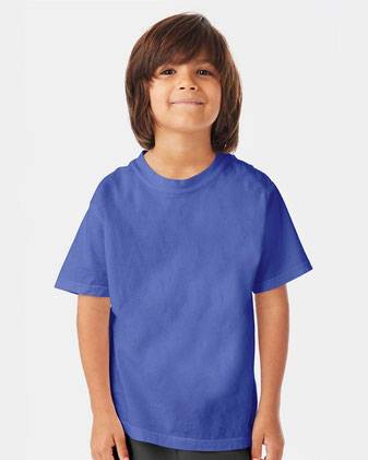 ComfortWash by Hanes Garment Dyed Youth Short Sleeve T-Shirt GDH175
